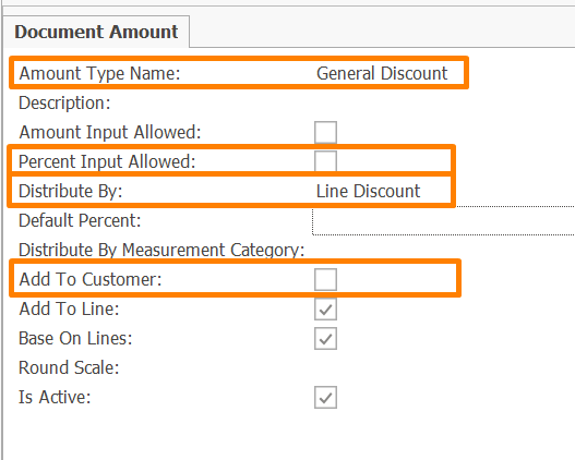 Define Document Amount Type