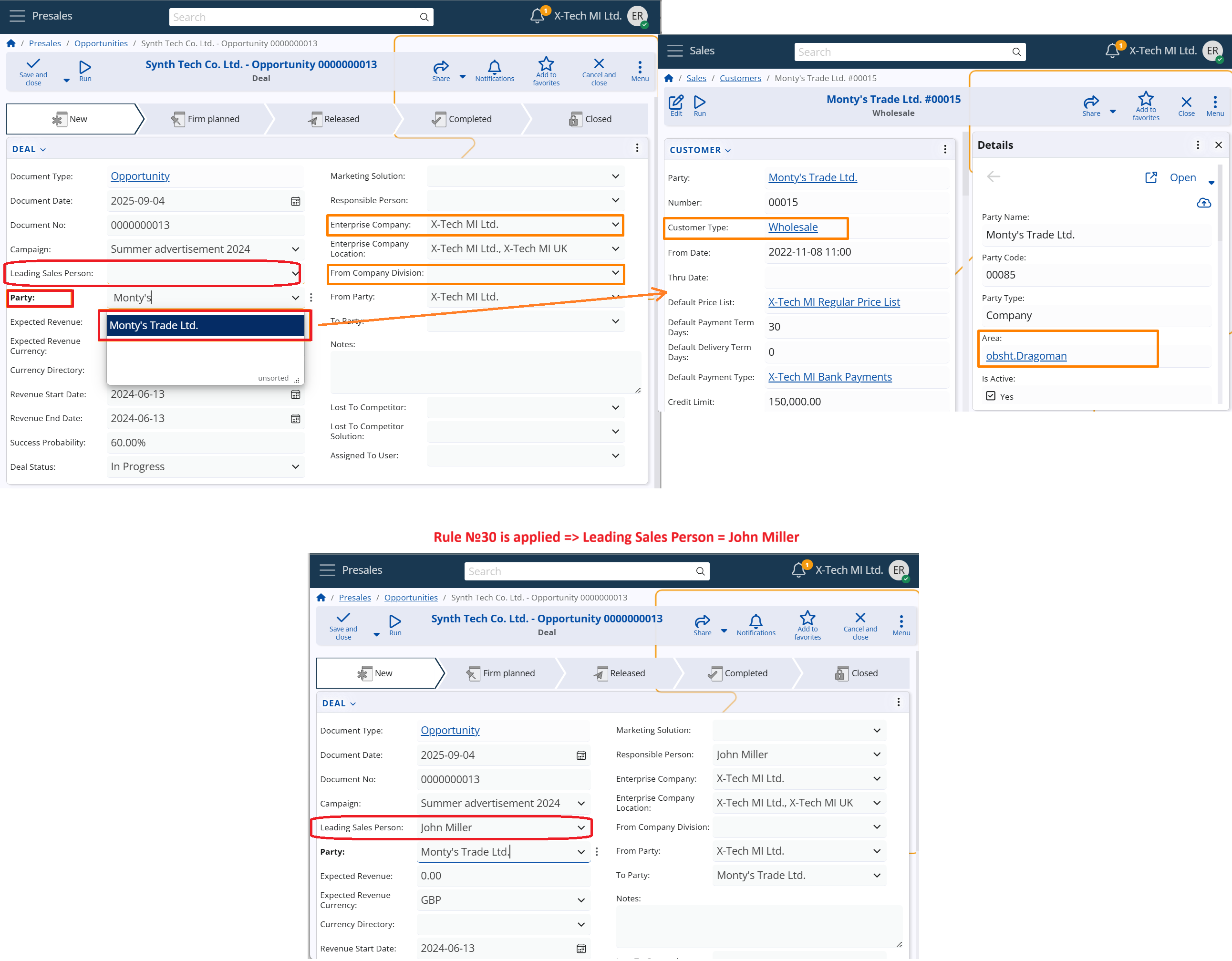 Rule Logic Opportunity