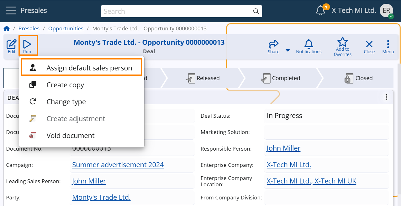 UI Function Opportunity