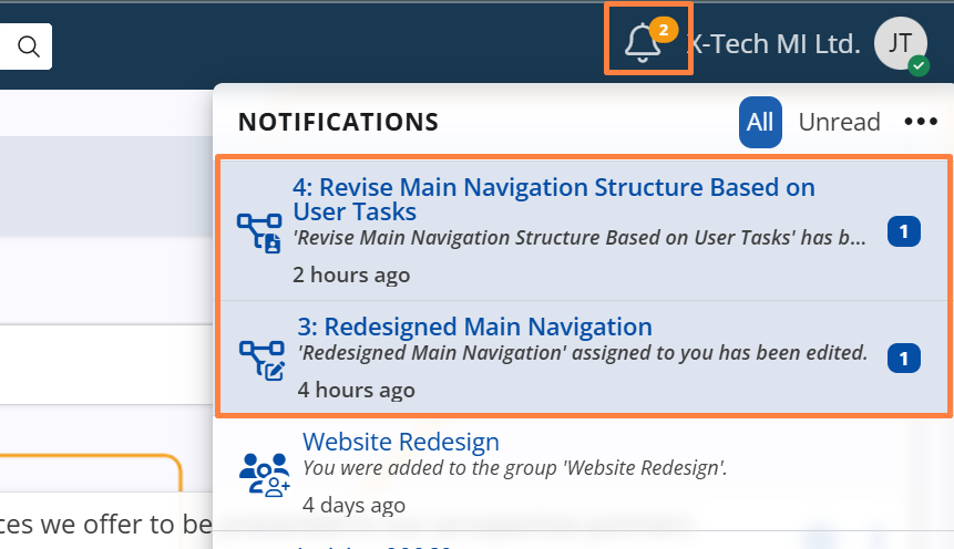 Notifications