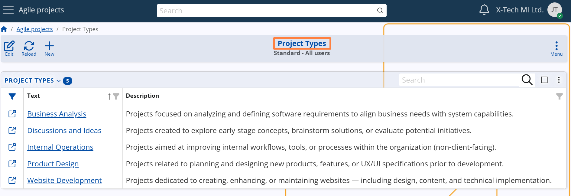 Project_Types