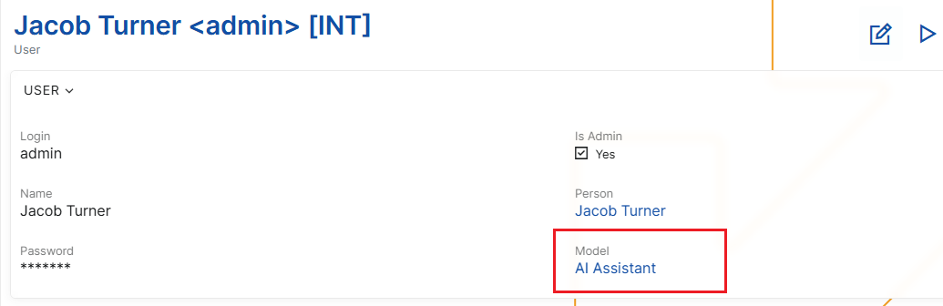 Assistant User Model