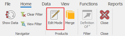 Edit mode