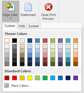 Page Color
