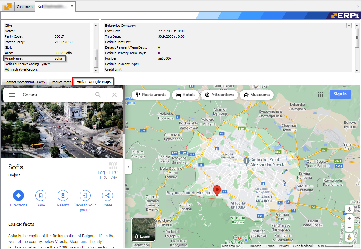 Web-browser-google-maps